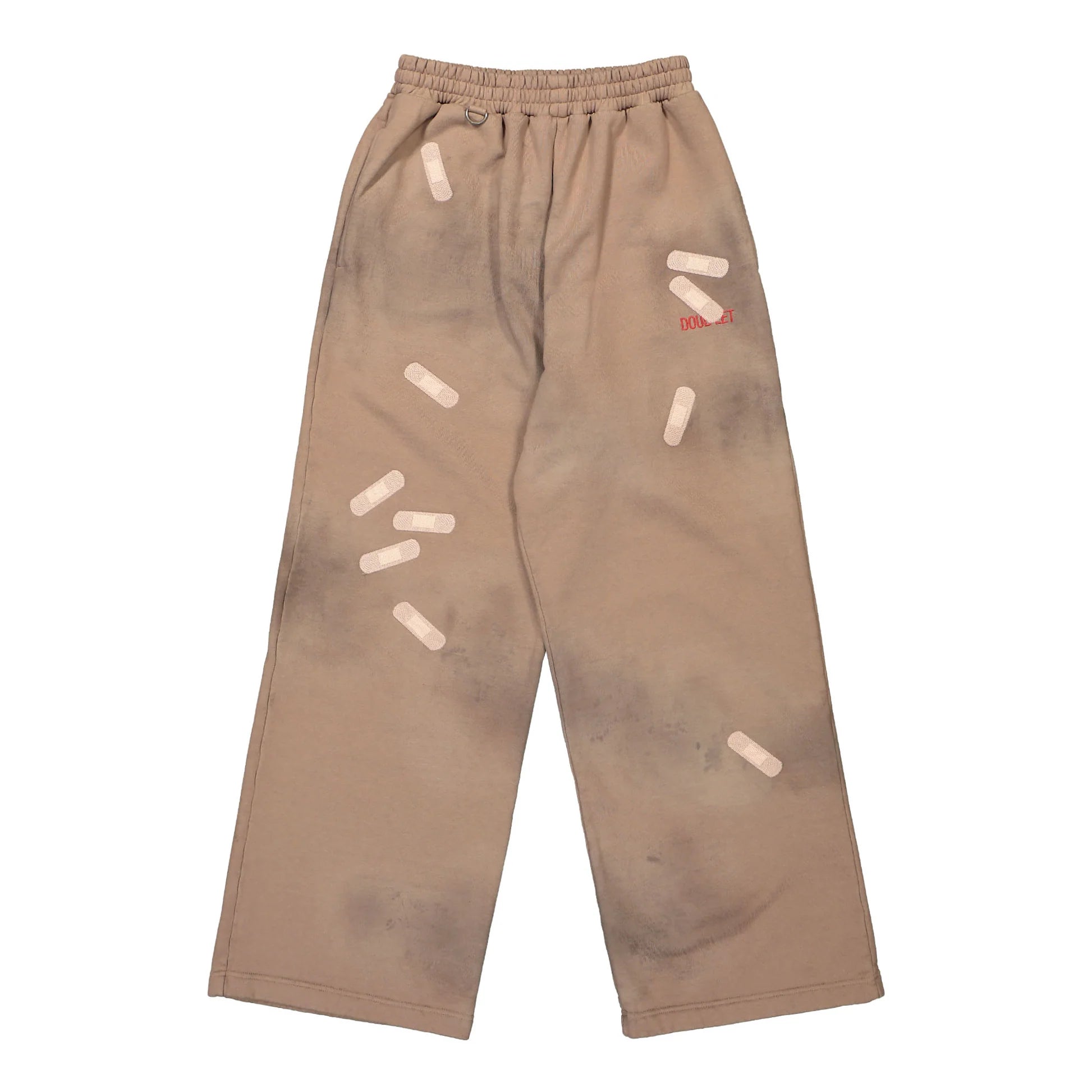 Bandage Embroidery Sweatpant