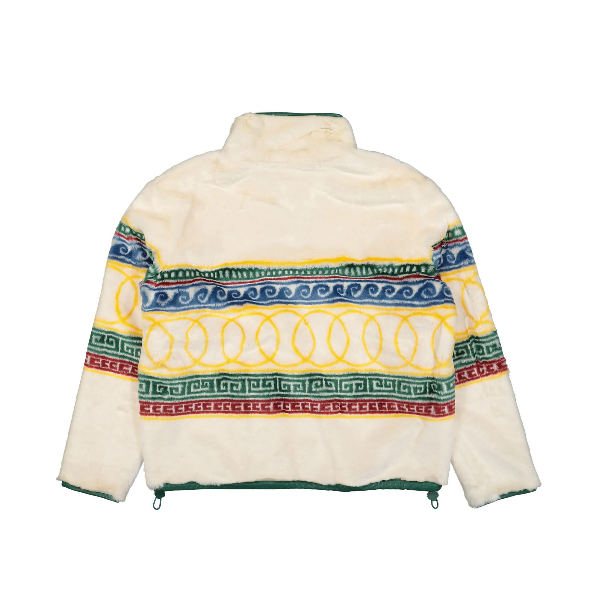 Jacquard Faux Fur Jacket