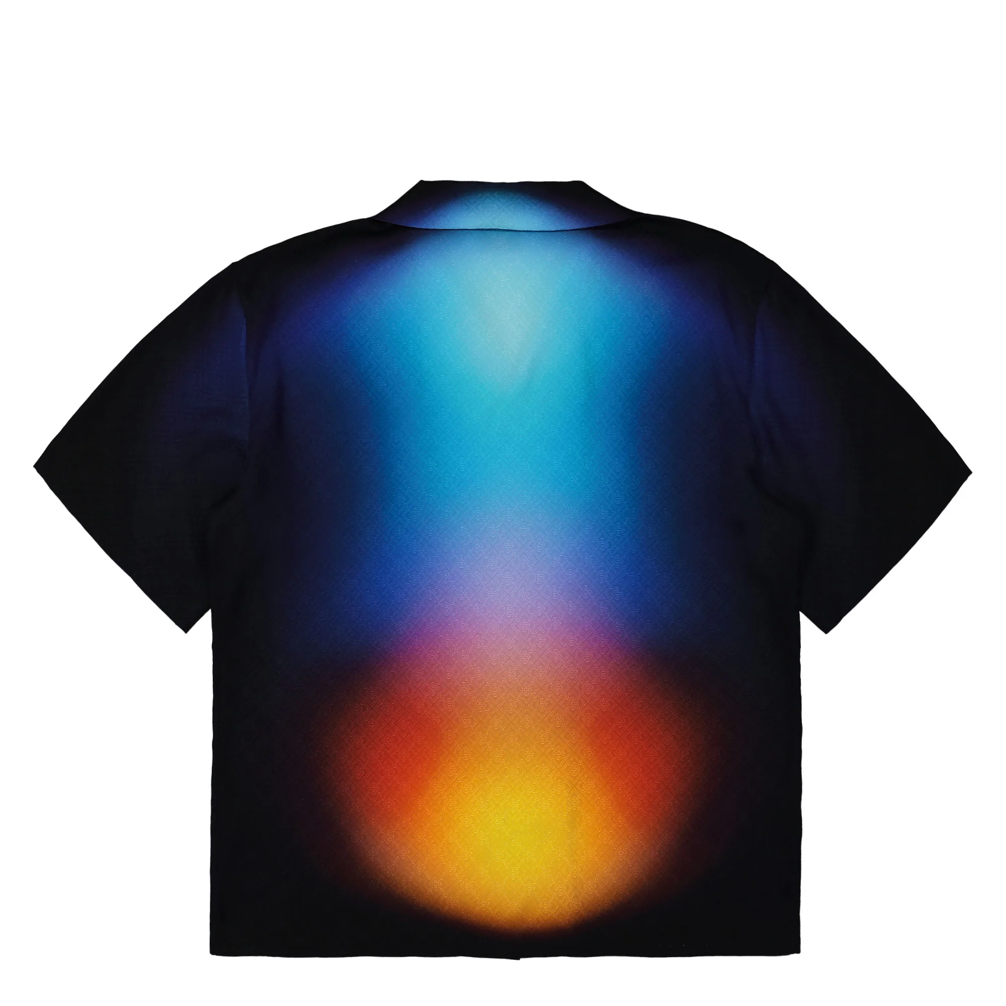 Gradient Silk Short Sleeve Shirt