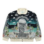 Leather Crystal Jacket