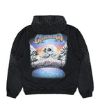 La Prémonition Crystal Embellished Zip Hoodie