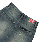 Logo-embroidered Cotton Miniskirt