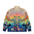 Long Sleeve Silk Shirt