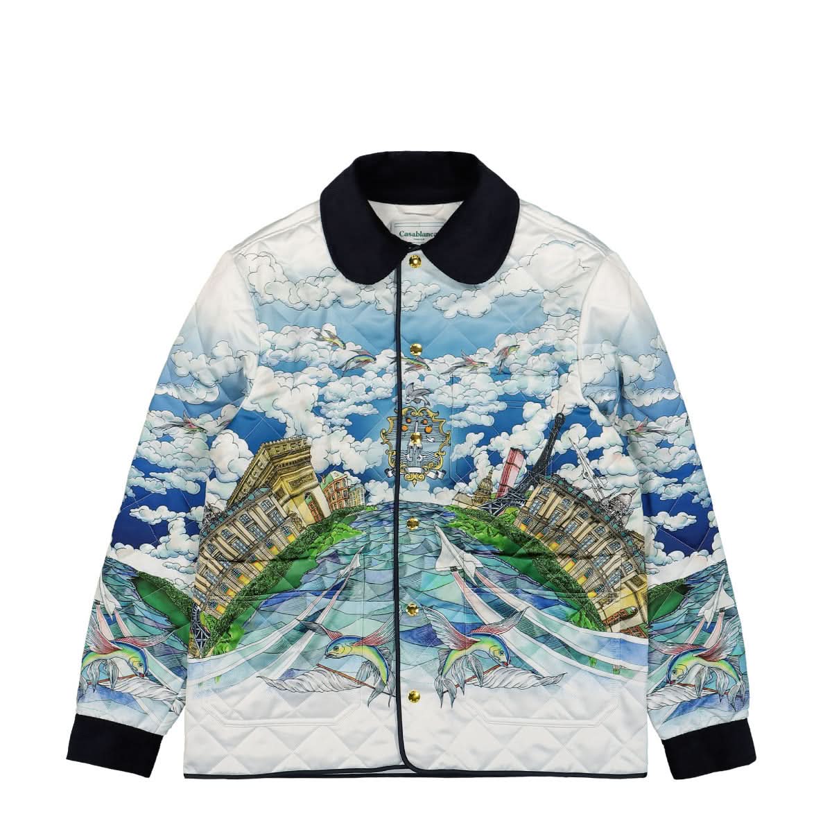 Printed & Quilted Hunting Jacket
