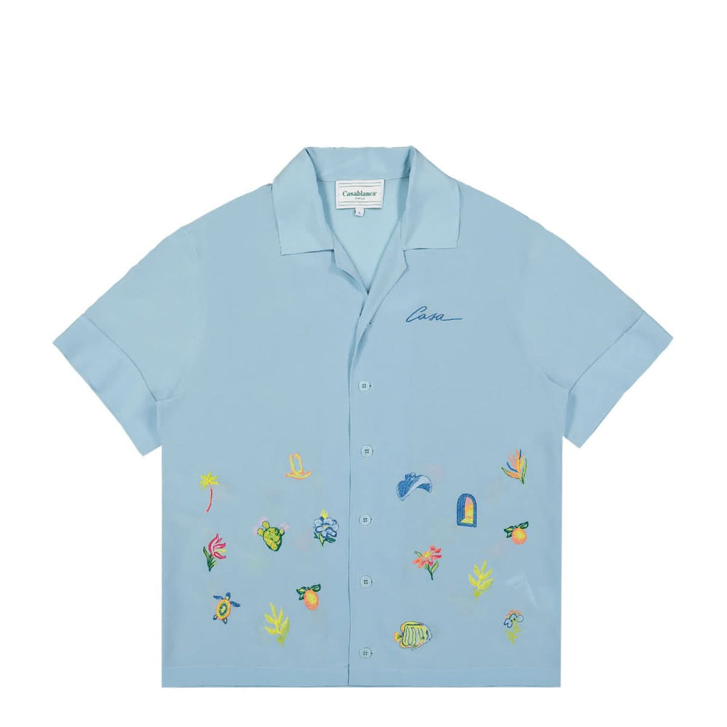Embroidery Logo Short Sleeve Shirt