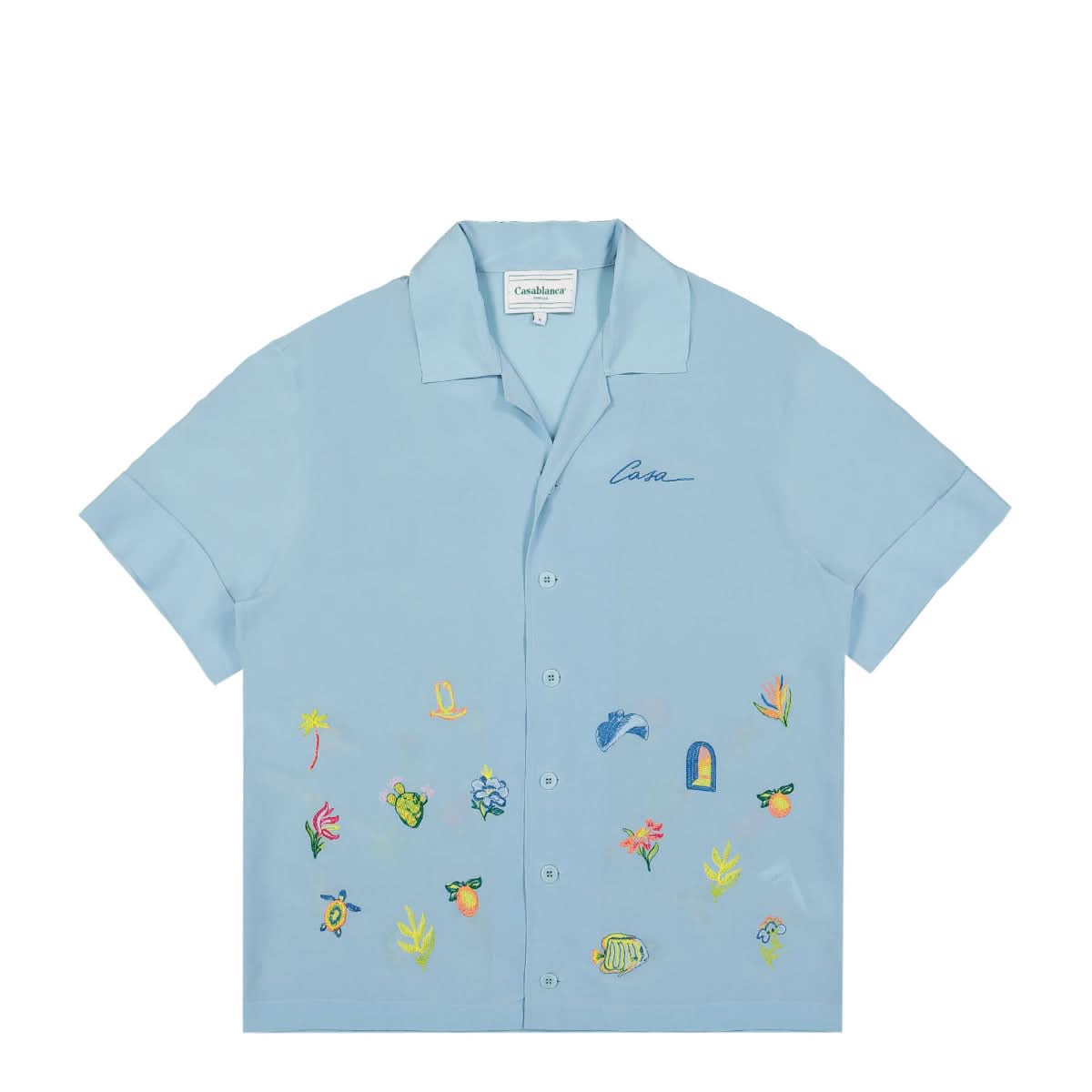 Embroidery Logo Short Sleeve Shirt
