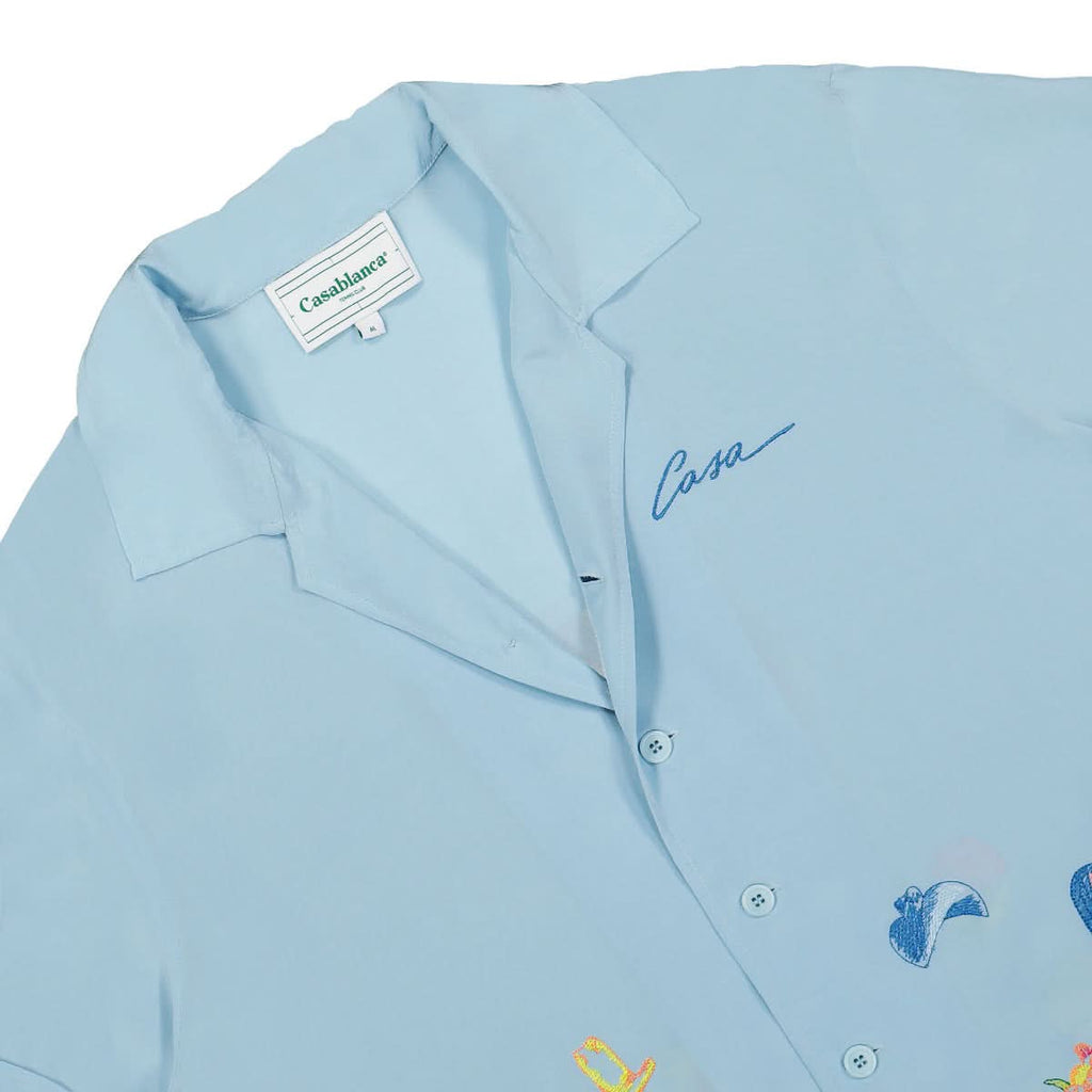 Embroidery Logo Short Sleeve Shirt