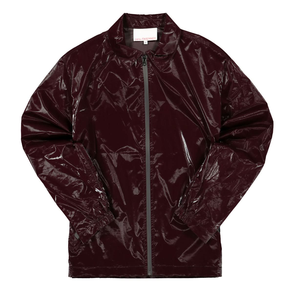 PVC Burgundy Jacket