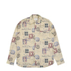 Passport Stamp Print Shirt