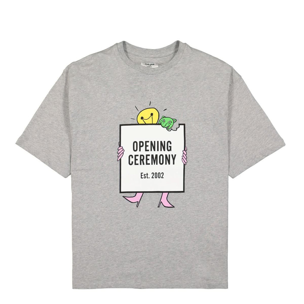 T-Shirt mit Glühbirnen-Box-Logo (Standardgröße)