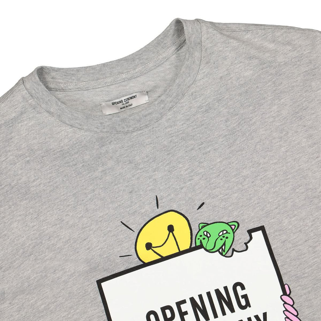 T-Shirt mit Glühbirnen-Box-Logo (Standardgröße)