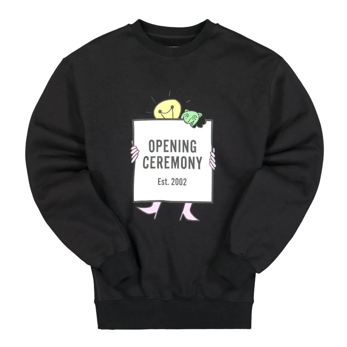 Light Bulb Box Logo Crew Sweater