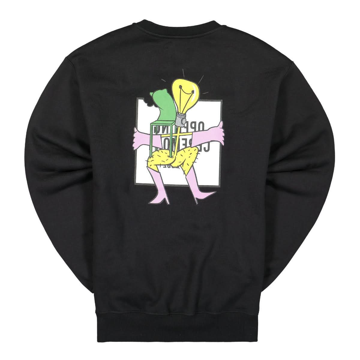 Light Bulb Box Logo Crew Sweater